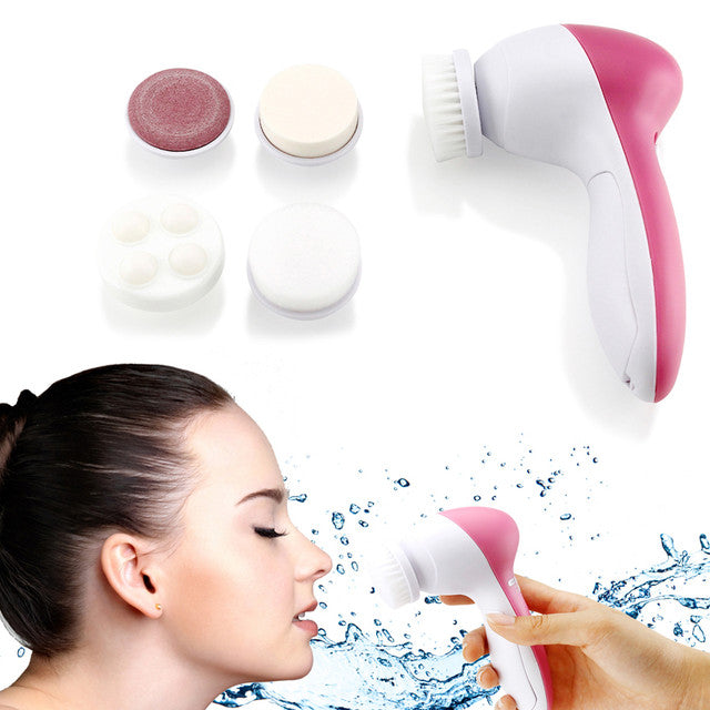 5 in 1 Facial Electric Cleanser and Beauty Massager