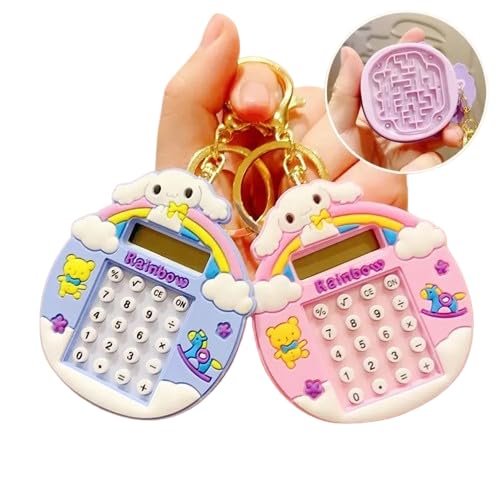 Cute Calculator Keychain