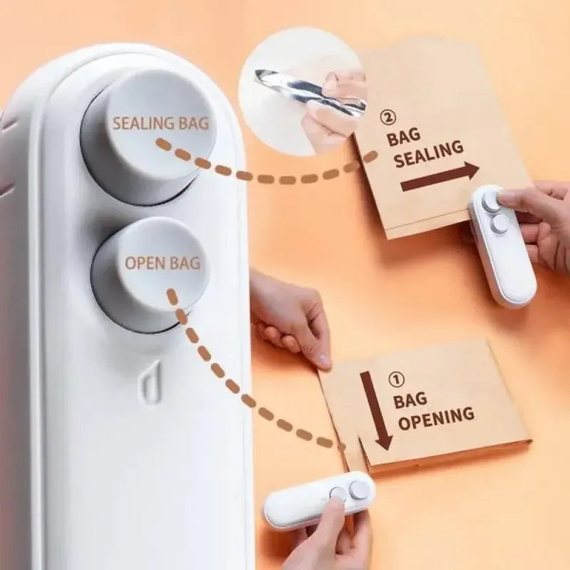 Rechargeable Mini Sealer For Plastic