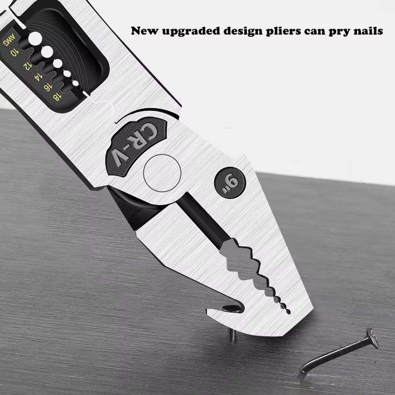 Heavy Duty 9 In 1 Multi Function Pliers