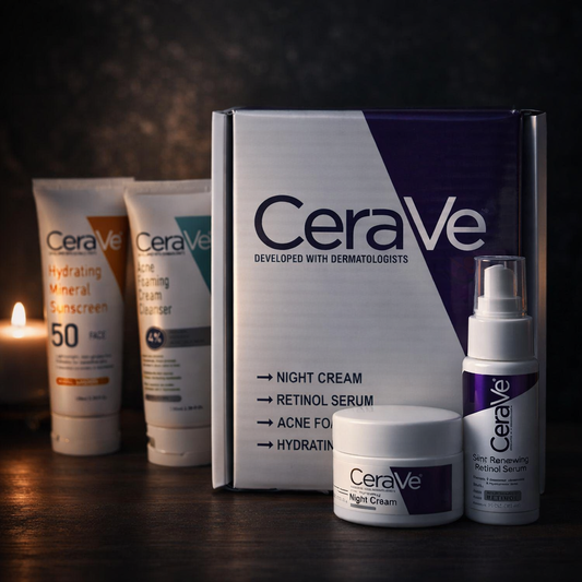 CeraVe Complete Skincare Bundle for Acne & Anti-Aging