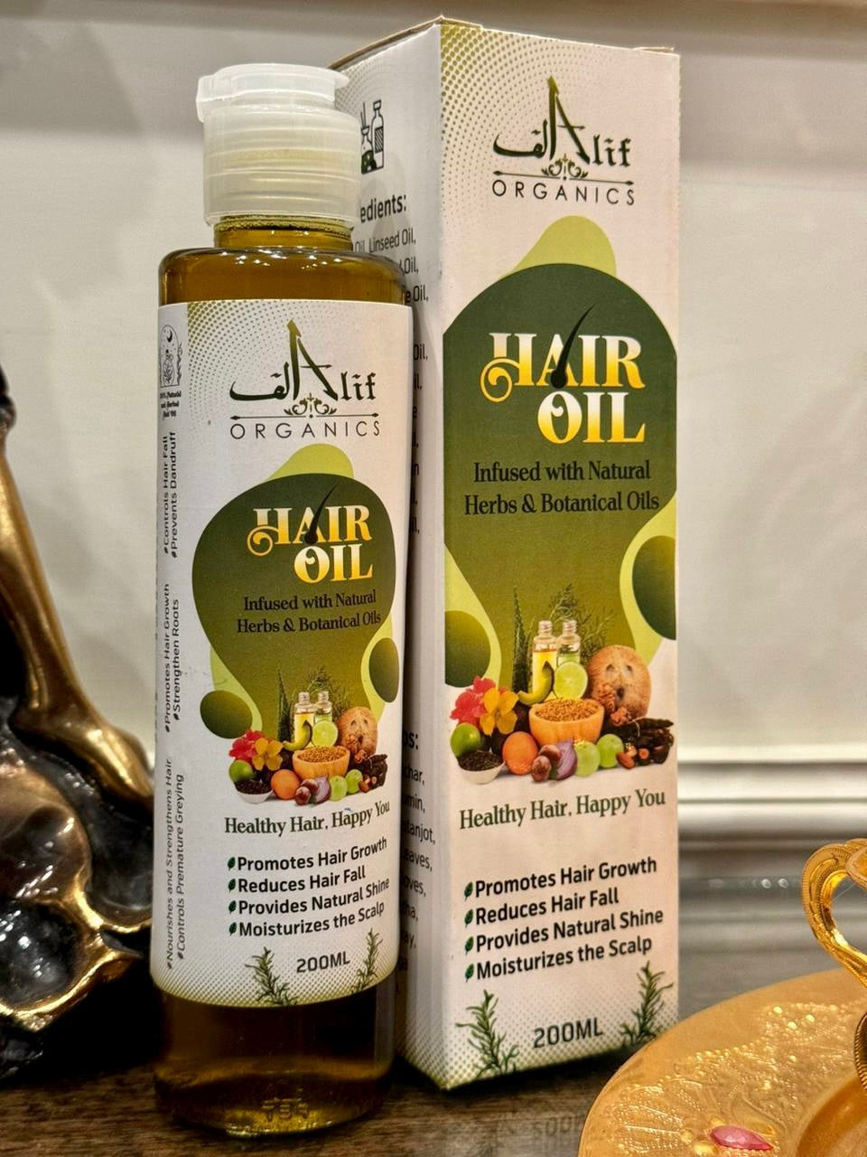 Alif Organics Natural Hair Oil