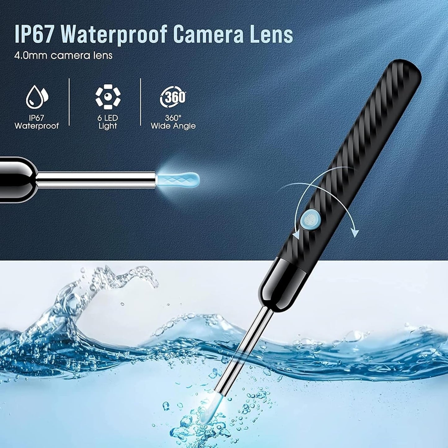 Rechargeable Smart Wireless Ear Camera Kit