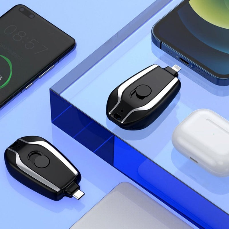 Emergency Keychain Power Bank for iPhone