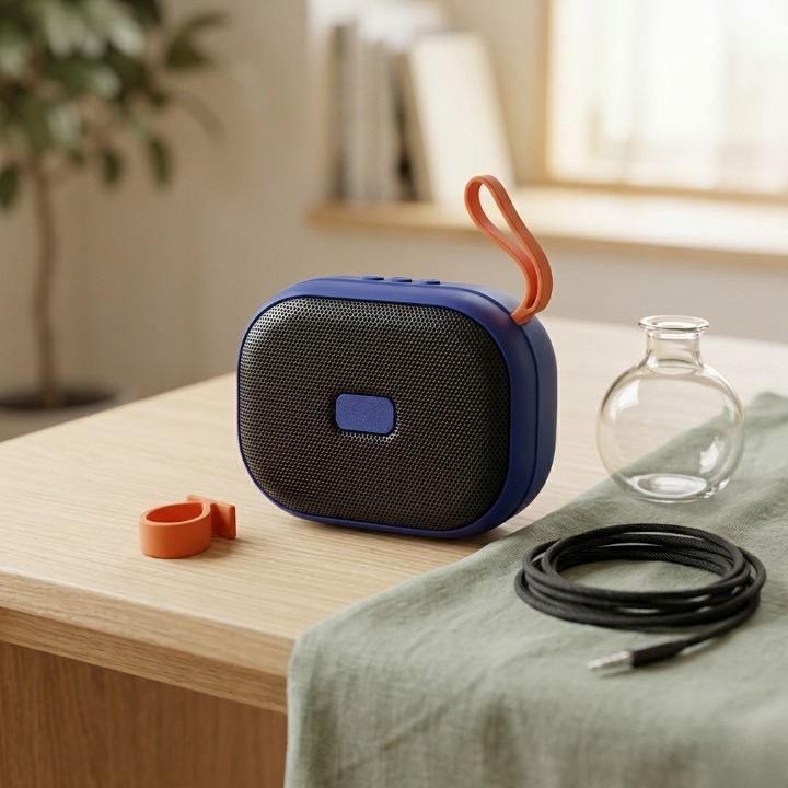 π Z-313 Disco Series Portable Wireless Speaker Compact Bluetooth Party Speaker with Integrated Carrying Strap