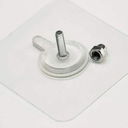 🧲 Strong adhesive hold for reliable support