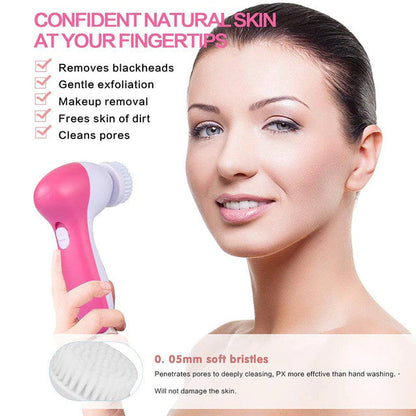 5 in 1 Facial Electric Cleanser and Beauty Massager