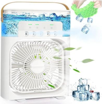 Portable Mini Air Cooler with LED Night Light