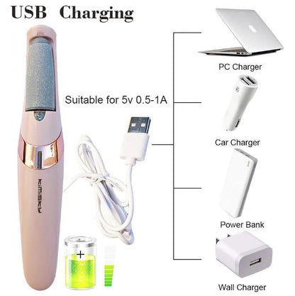 Rechargeable Electric Pedi Foot Filer& Care