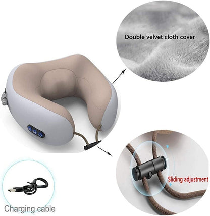 Rechargeable Neck Massager U-Shaped Pillow