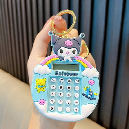Cute Calculator Keychain