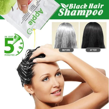 Apple Ammonia-Free Black Hair Shampoo