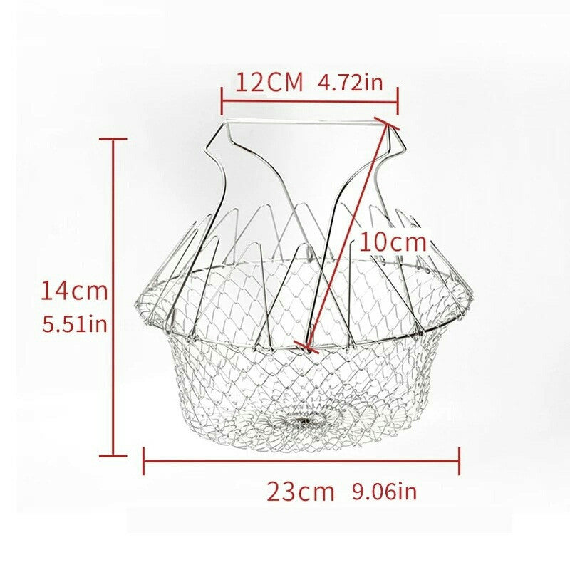 Multi-Functional Foldable Chef Basket