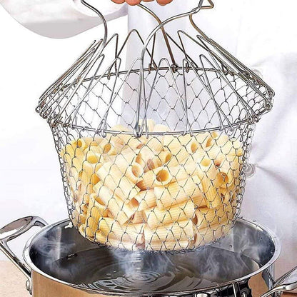 Multi-Functional Foldable Chef Basket