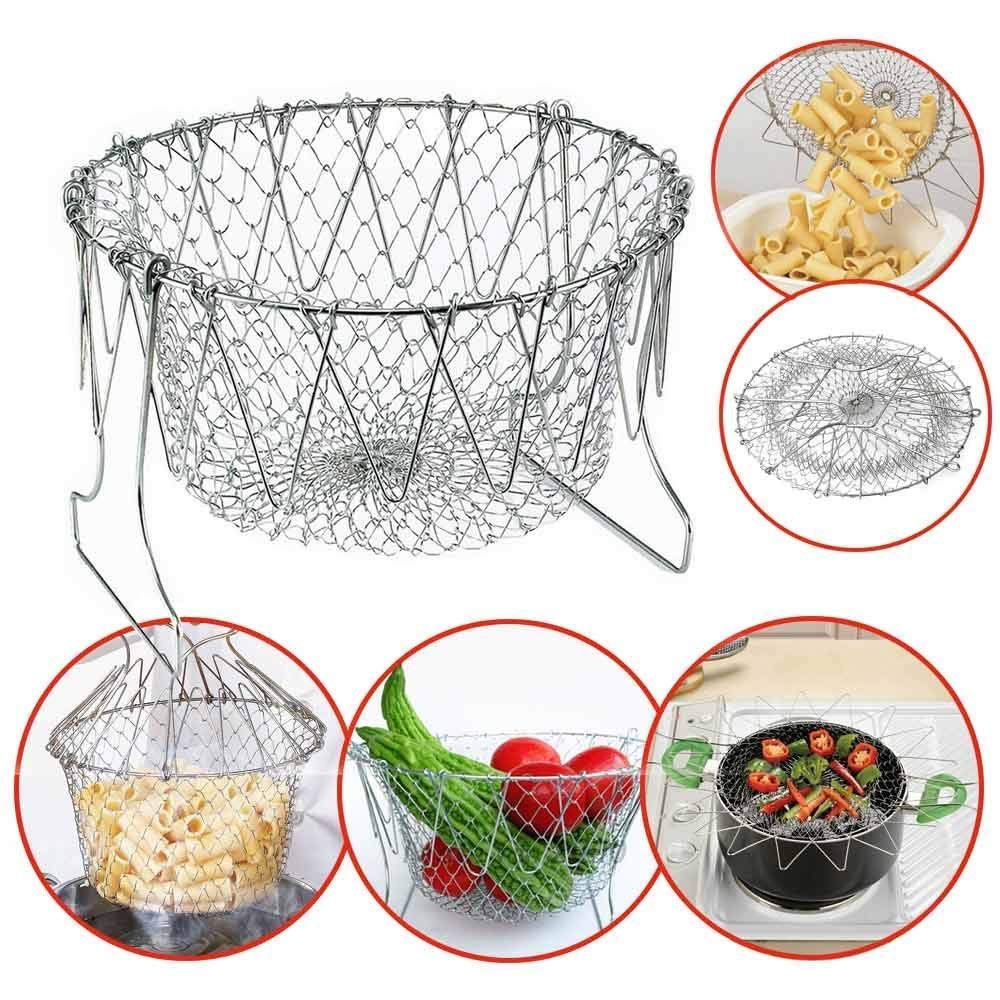 Multi-Functional Foldable Chef Basket