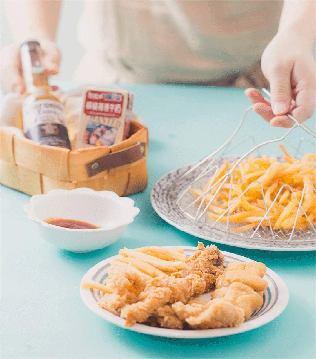 Multi-Functional Foldable Chef Basket