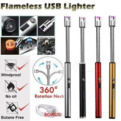 USB Rechargeable Electric Arc BBQ Lighter