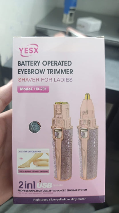 2-in-1 Eyebrow Trimmer