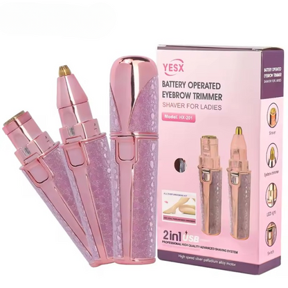 2-in-1 Eyebrow Trimmer