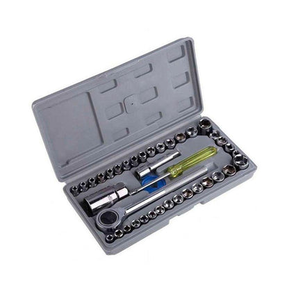 Aiwa 40 PCS Combination Socket Wrench Set