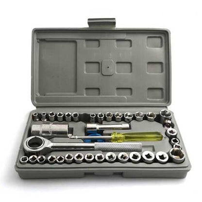 Aiwa 40 PCS Combination Socket Wrench Set