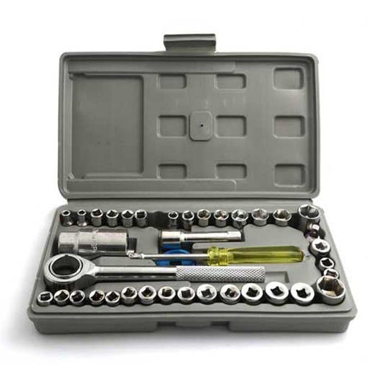 Aiwa 40 PCS Combination Socket Wrench Set