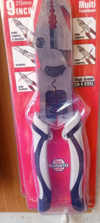 Heavy Duty 9 In 1 Multi Function Pliers