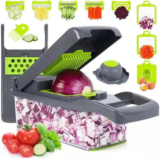 Vegetable Chopper 16 Pcs Set