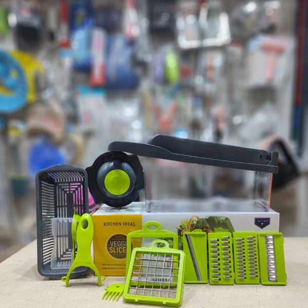 Vegetable Chopper 16 Pcs Set