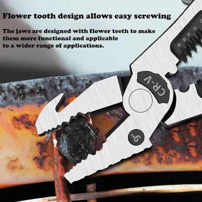 Heavy Duty 9 In 1 Multi Function Pliers