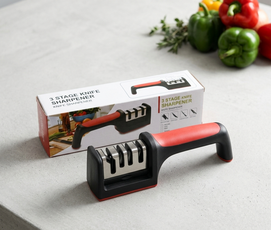 Professional 3-Stage Kitchen Knife Sharpener