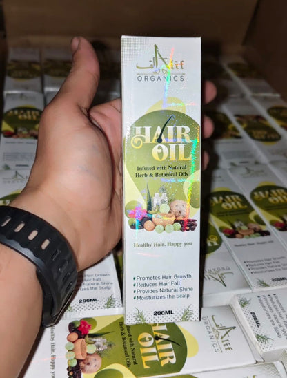 Alif Organics Natural Hair Oil
