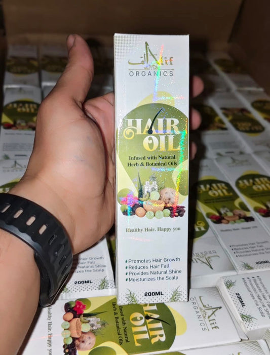Alif Organics Natural Hair Oil