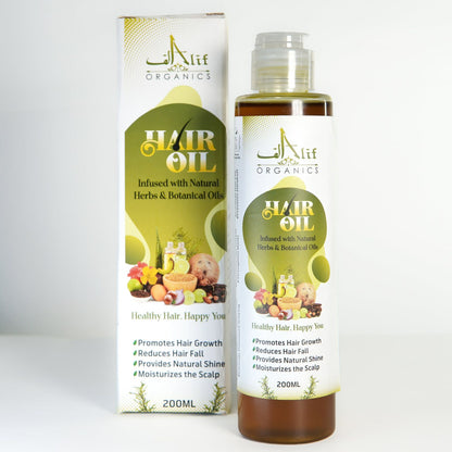 Alif Organics Natural Hair Oil