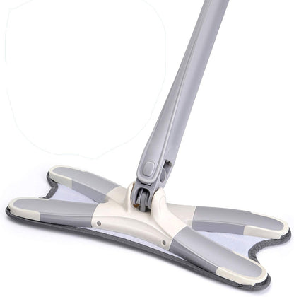 Rotating X Mop Flat Microfiber Floor Mop