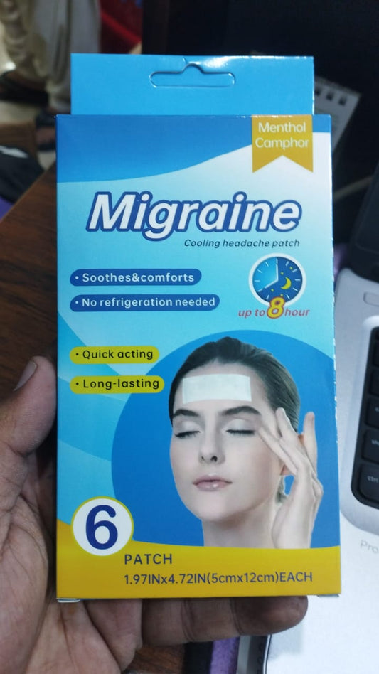 Migraine Cooling Headache Patch