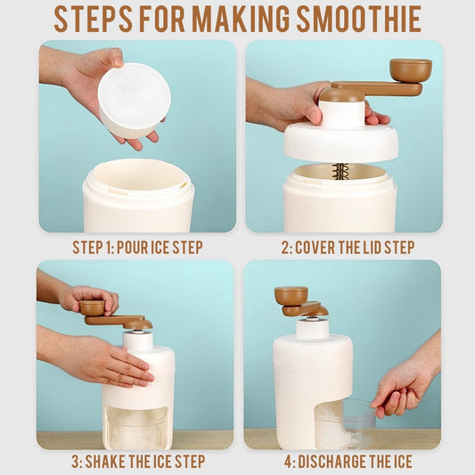 Manual Ice Shaver & Gola Ganda Maker