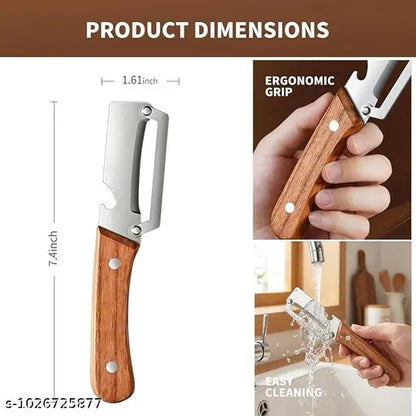 ) 2in1 Multifunctional Knife Peeler | Kitchen Vegetable & Fruit Cutter & Peeler | Kitchen Tool Utensils (Big Size