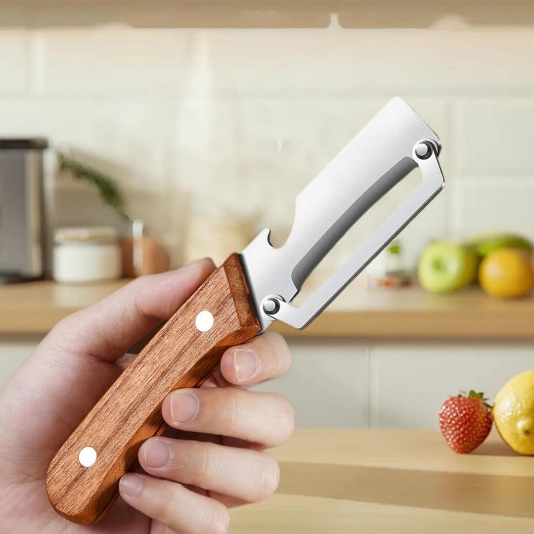 ) 2in1 Multifunctional Knife Peeler | Kitchen Vegetable & Fruit Cutter & Peeler | Kitchen Tool Utensils (Big Size