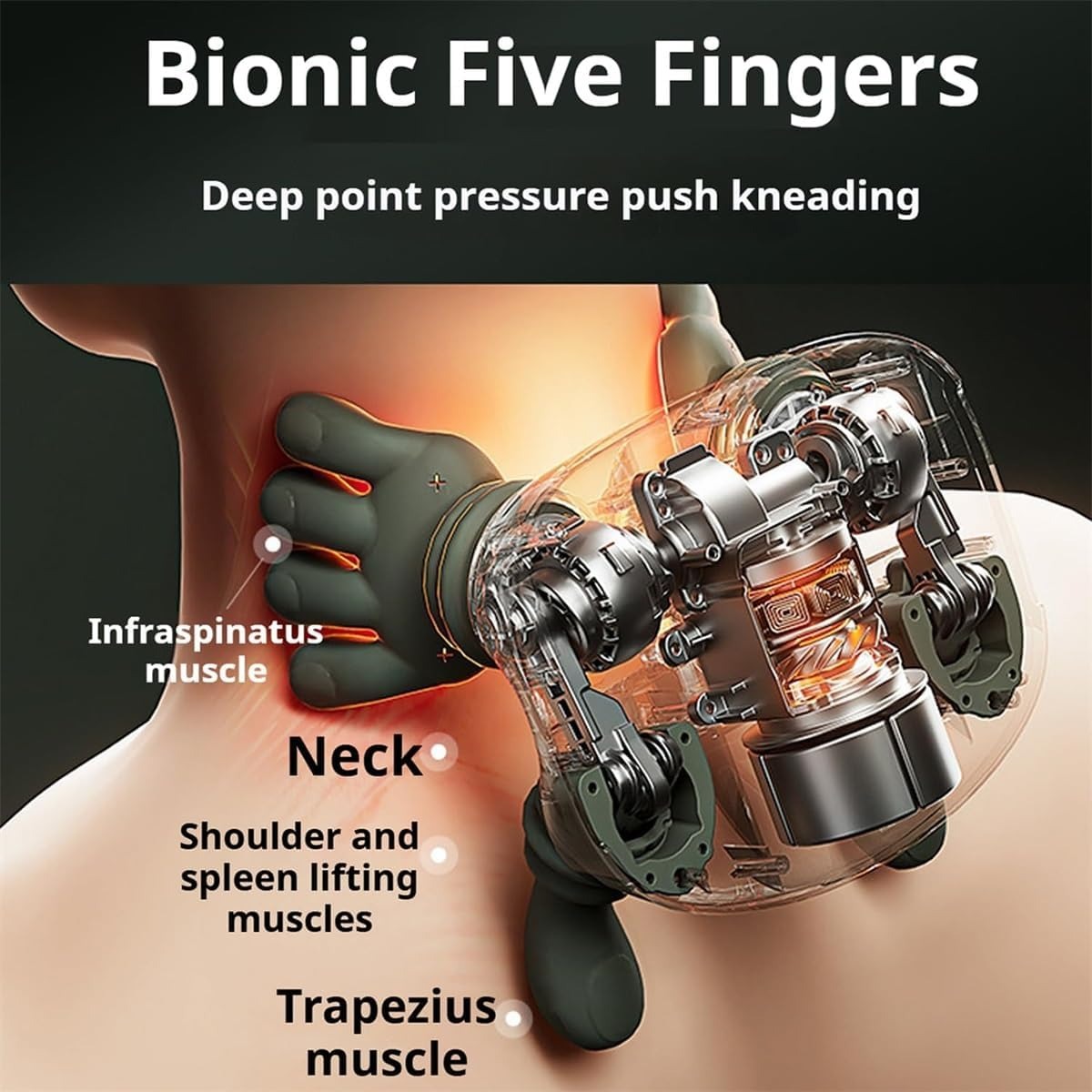 Smart Finger Pressure Neck Massager –