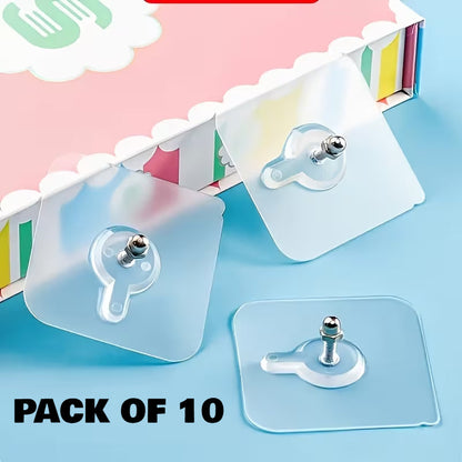 🧲 Strong adhesive hold for reliable support
