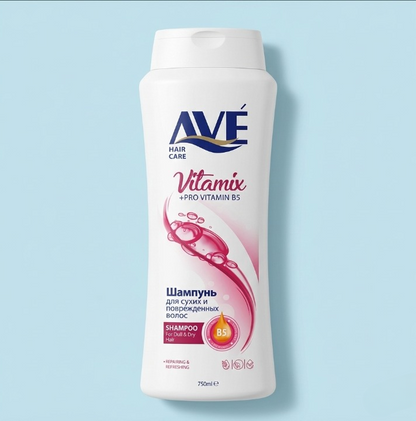 Product Name: AVE Shampoo 750ml Origin: Made in Iran
