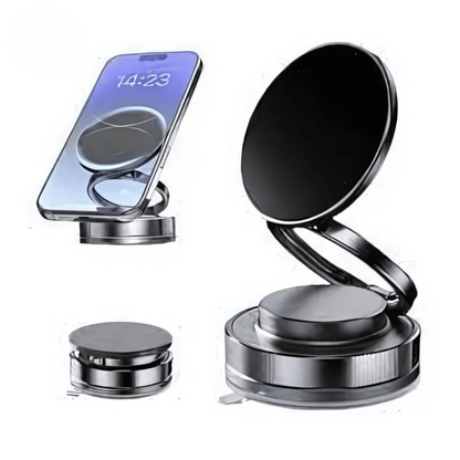 Foldable Magnetic Mobile Stand – Car & Desk Use
