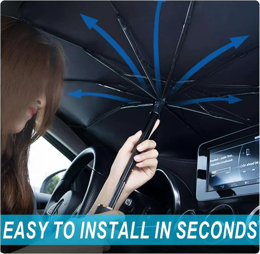 Car Umbrella Sun Shade Cover for Windshield