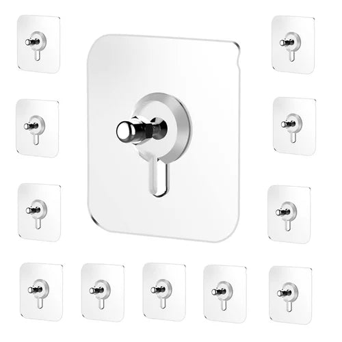 🧲 Strong adhesive hold for reliable support