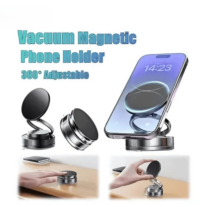 Foldable Magnetic Mobile Stand – Car & Desk Use