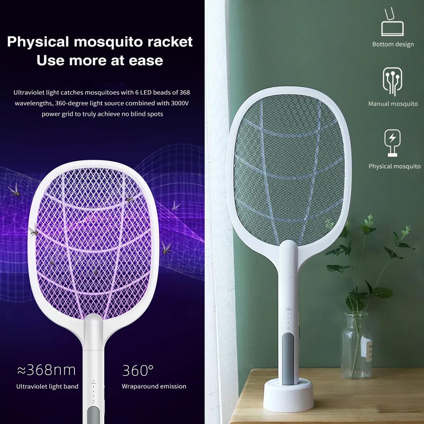Electric Insect Killer Bat