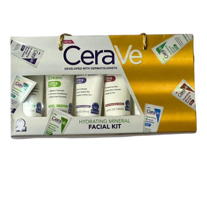CeraVe 6 in 1 Hydrating Mineral Facial Kit – Deep Cleansing & Glowing Skin