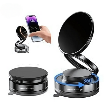 Foldable Magnetic Mobile Stand – Car & Desk Use