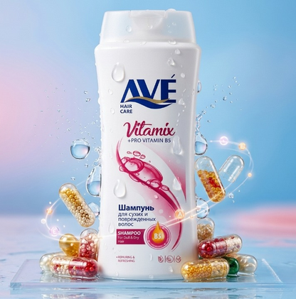 Product Name: AVE Shampoo 750ml Origin: Made in Iran